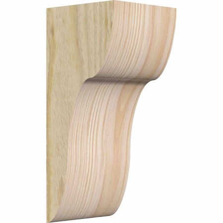 Ekena Millwork Carmel Rough Sawn Corbel, Douglas Fir, 6"W x 6"D x 14"H COR06X06X14CAR00RDF